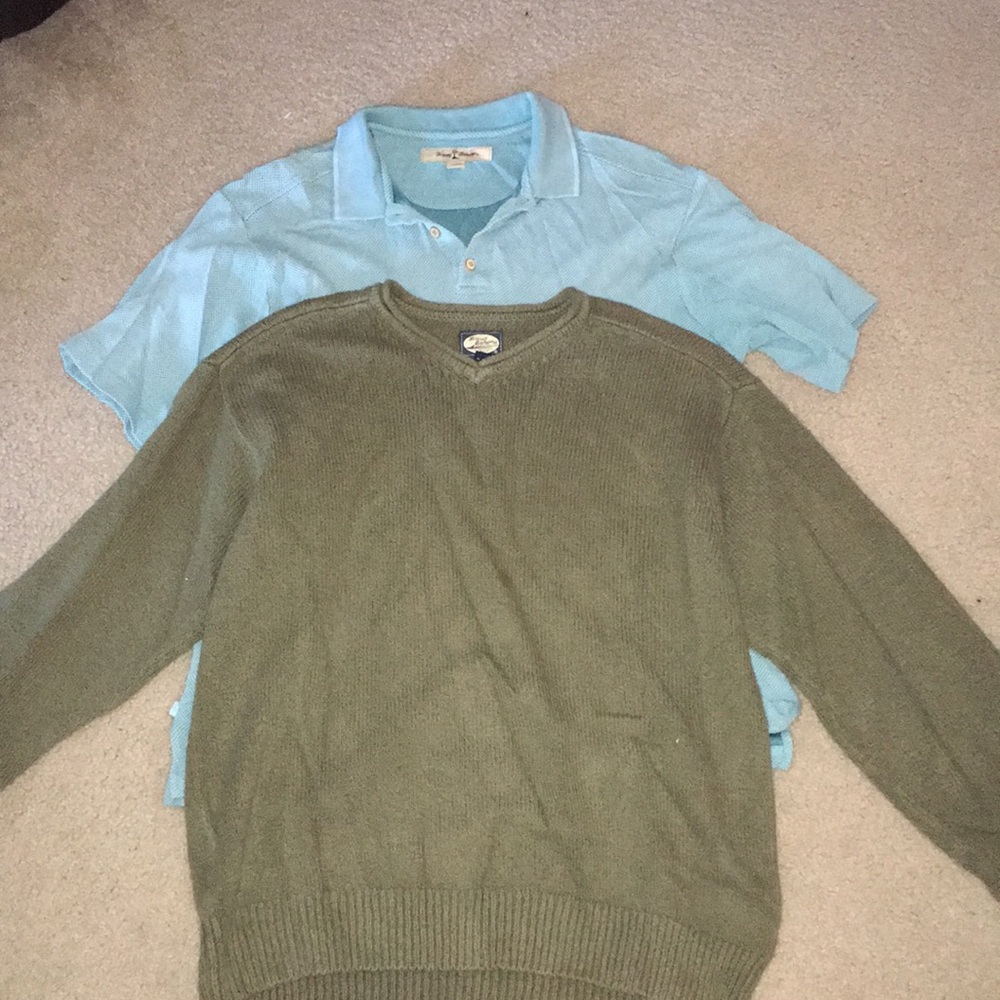 2 Men’s Tommy Bahama Shirts